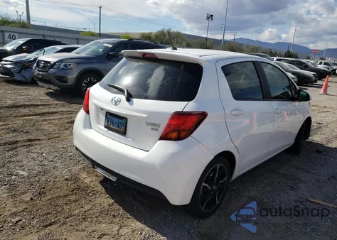 2017 Toyota Yaris L from USA, damaged, VIN VNKKTUD36HA083250